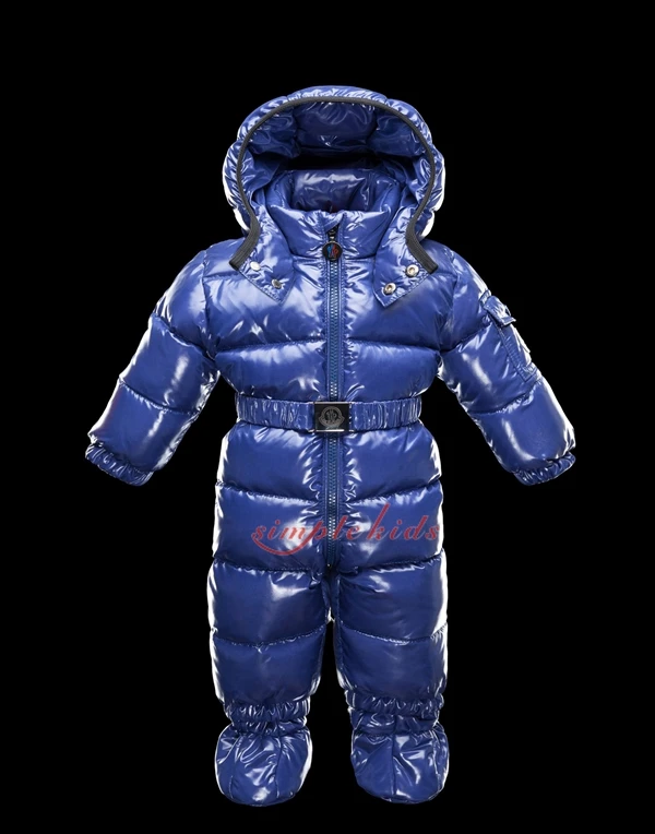 

Winter Newborn Baby Snow Wear Boys Down Coats Kids Down jumpsuits Detachable Hat