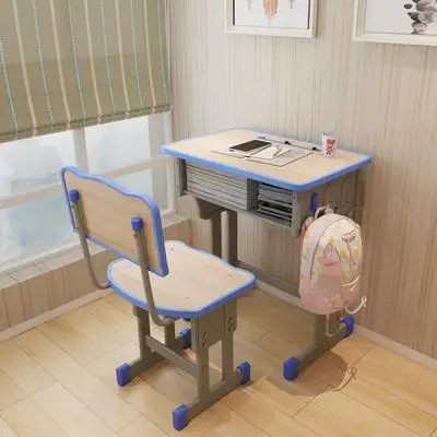 Школьные занятия для коррекции начальной и средней школы, Подъемные столы и стулья, Детская Парта, комбинация - Цвет: 0.0.6