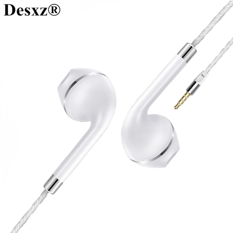 Earphone Headphones Earbuds Stereo Music Headset fone de ouvido For iPhone 5 S 6 s plus Sony Xiaomi Earphone with microphone