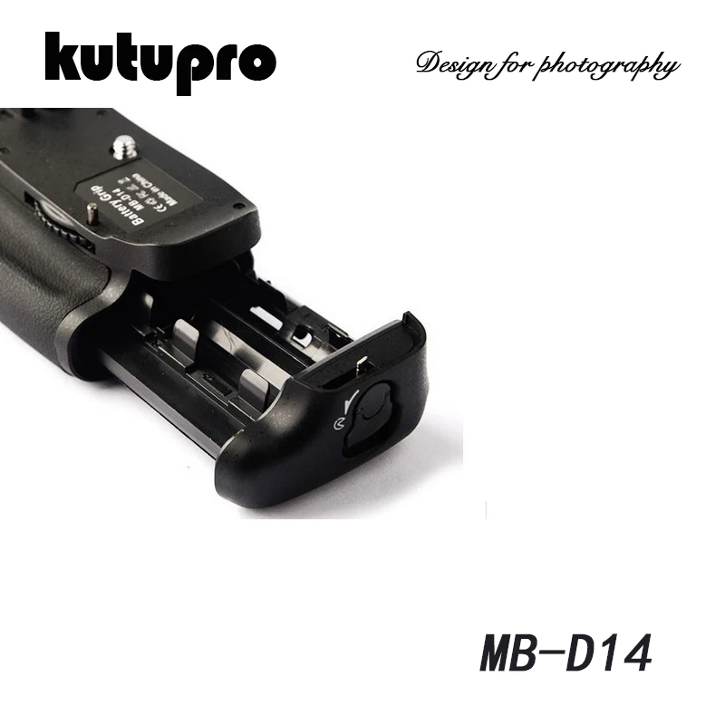 Kutupro вертикальный держатель с аккумулятором MB D14 для Nikon D600 D610 DSLR камера