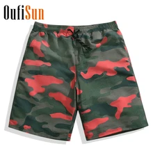 Oufisun Лето Для мужчин камуфляж шаблон доска шорты Для мужчин Водонепроницаемый Мужские Шорты для купания купальники пляж купальник шорты Для мужчин