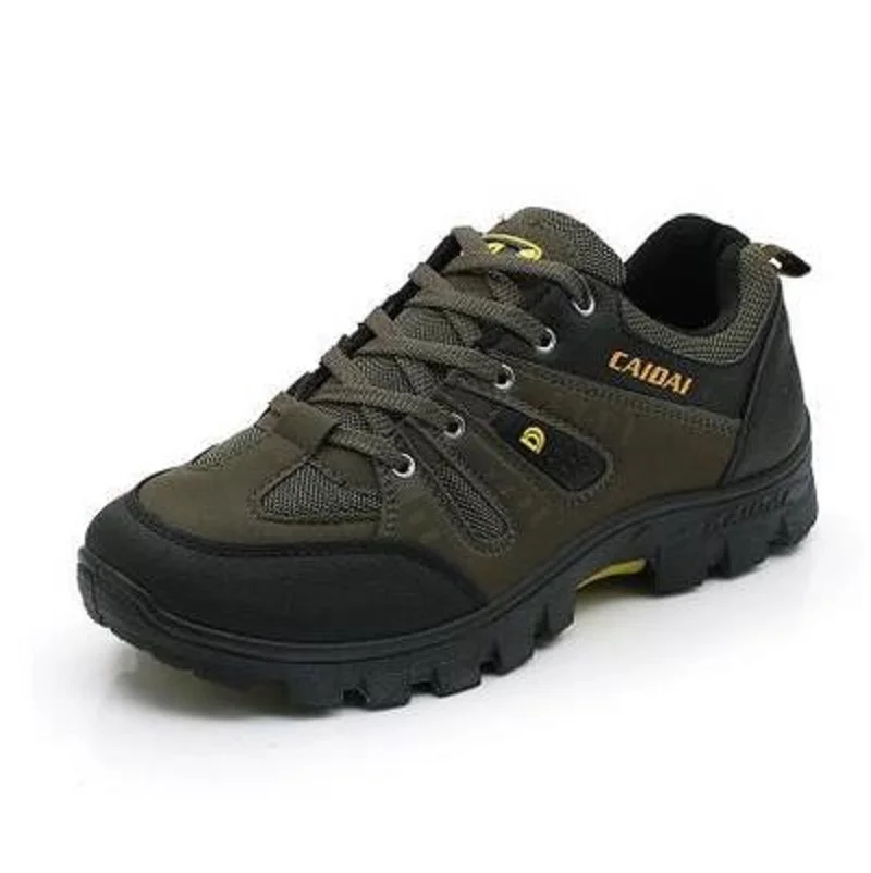 Men's  Work Shoes 2018 Solid Bottom Non-slip Wear-resistant Travel Shoes Outdoor Breathable Men Shoes Fishing Sneakers