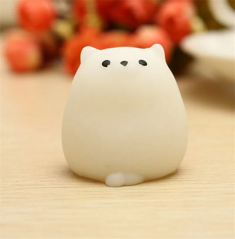 

Kawaii Mini Seal Soft Press Squishy Slow Rising Squeeze Stretchy Cute Small Pendant Bread Toy Hand Grips Muscle Power Training
