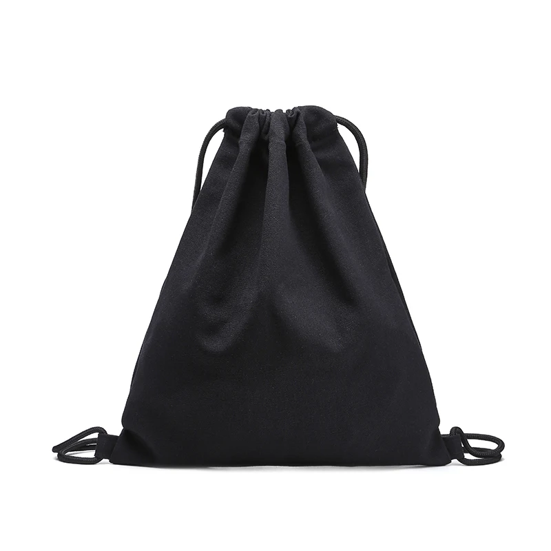 Холст Drawstring сумка для Женская мода легкий хранения сумки девушки коммутируют покупки Футбол спортивные сумки B334