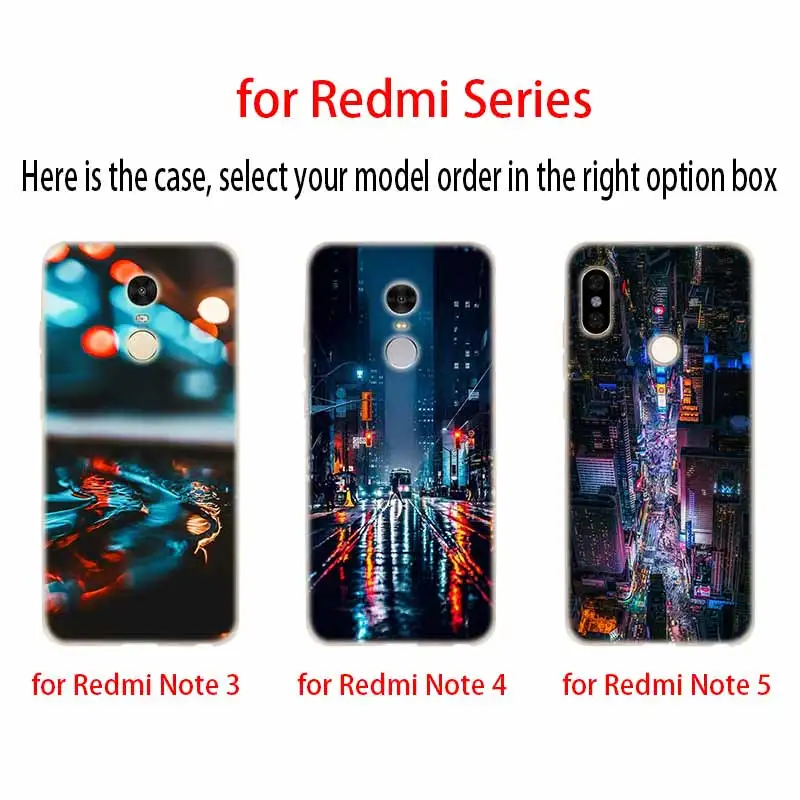 Крышка чехол для телефона из мягкого силикона ТПУ с рисунком Xiaomi Redmi 8 8a 7 7a 6a 5a 5plus