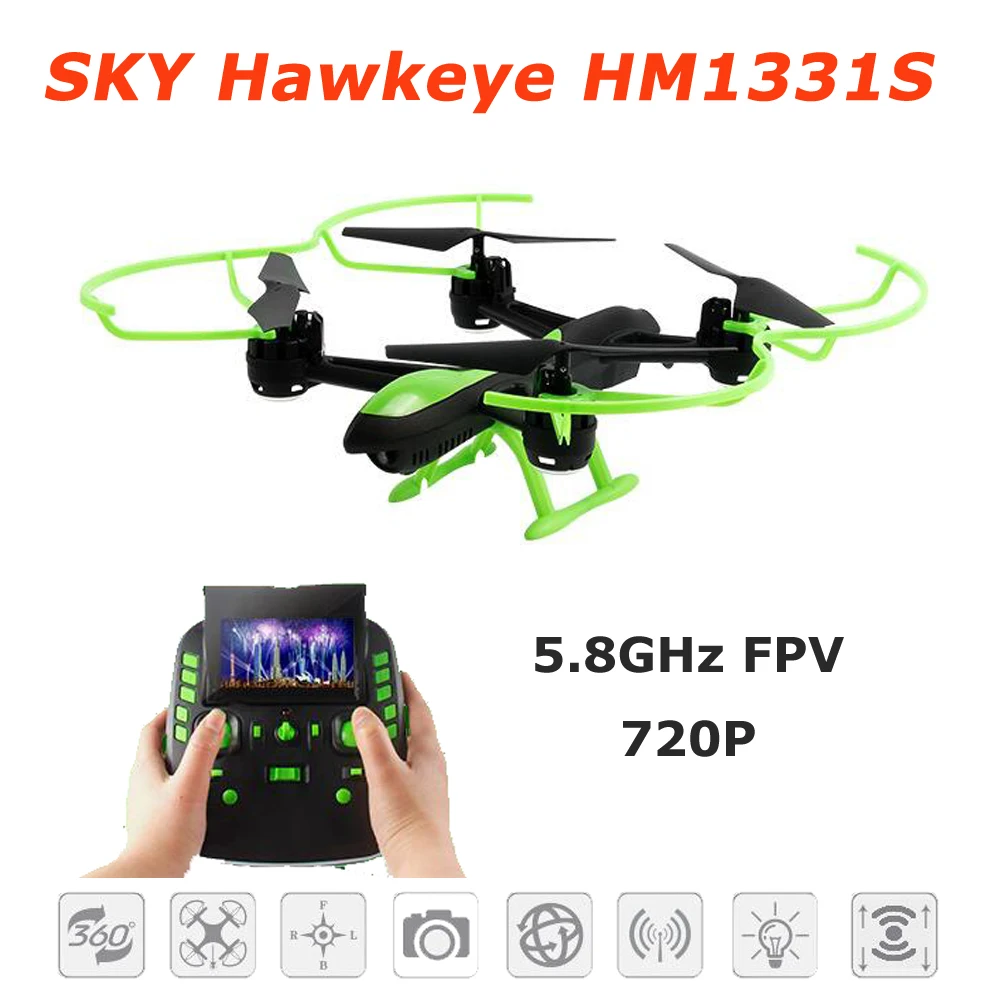 Квадрокоптер Sky Hawkeye 1331S 5 8 ГГц FPV 4 канала 6 осей|axis gyro|axis gyro rc6 axis |