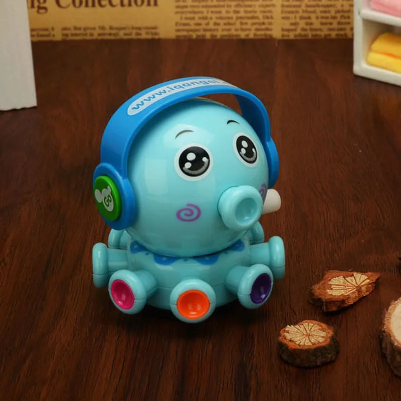 New Small Octopus Shaped Toy with Clockwork Rotating Fun Interactive Toy To Train Children Ability Parent Child Interaction Doll New Small Octopus Shaped Toy with Clockwork Rotating Fun Interactive Toy To Train Children Ability Parent Child Interaction Doll