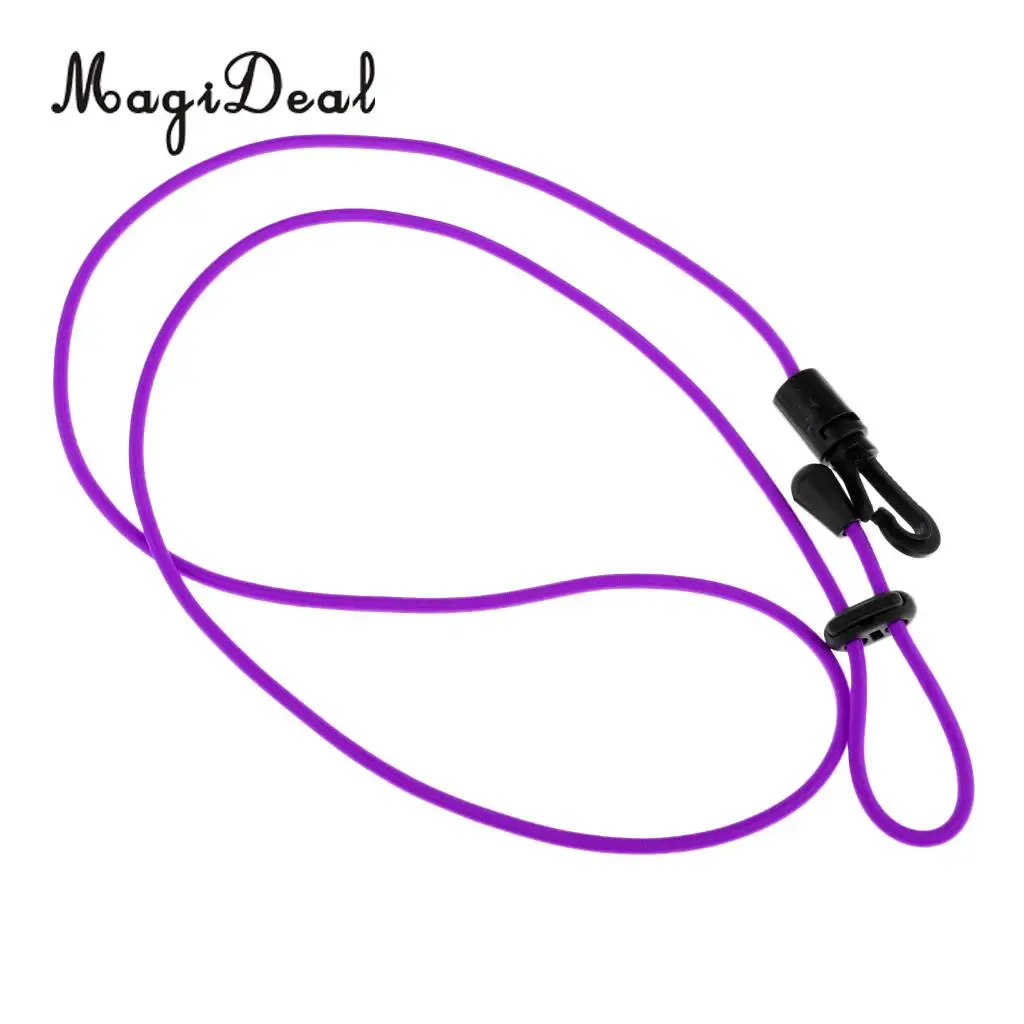 Perfeclan Elastic Safety Kayak Boat Paddle Leash Fishing Rod Cord Bungee Rope for Diving Fishing Boat Sailing Equipment