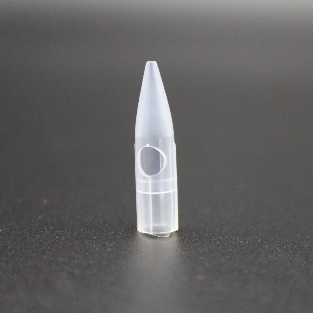 1000pcs Disposable Needle Tip 1R/3R/5R3F Permanent Makeup Tattoo Nozzle Caps For Merlin Mosaic Dragon Eyebrow Lip Tattoo Machine