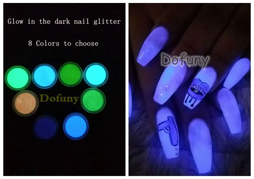 13 Colors Acrylic Paint Glow in the Dark Luminous Fluorescent Paint for  Party Nail Decoration Art Supplies Phosphor Pigment - AliExpress