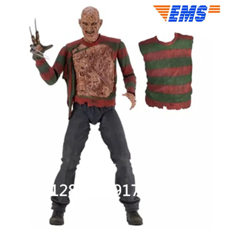 Экшн-фигурка из ПВХ 18 дюймов NECA ужас яркость 1/4 большая Freddy Krueger Коллекционная