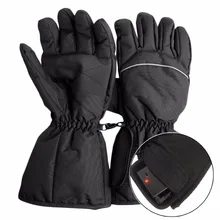 Hot New 1 Pair Men Women Waterproof Heated Gloves Battery Powered For Motorcycle Hunting Winter Warmer