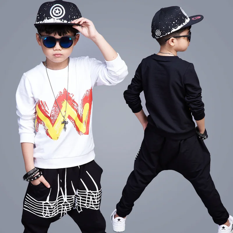 

2018 Korean Kids Clothes For Spring Baby Boys Clothes Set Long Sleeve Toddler Autumn Aport Suit Casual Children Clothing Sets