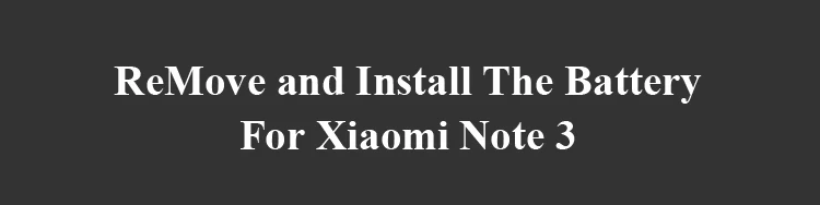 Nohon Аккумулятор для Xiaomi Note 3 mi Note3 BM3A 3500 мАч встроенный телефон большой емкости литий-полимерный аккумулятор для Xiaomi Note 3