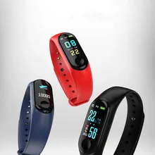Браслет M3 Браслет Водонепроницаемый сенсорный экран Шагомер Bluetooth контроль Счетчик калорий для занятий фитнесом для Xiaomi Note 4X2018