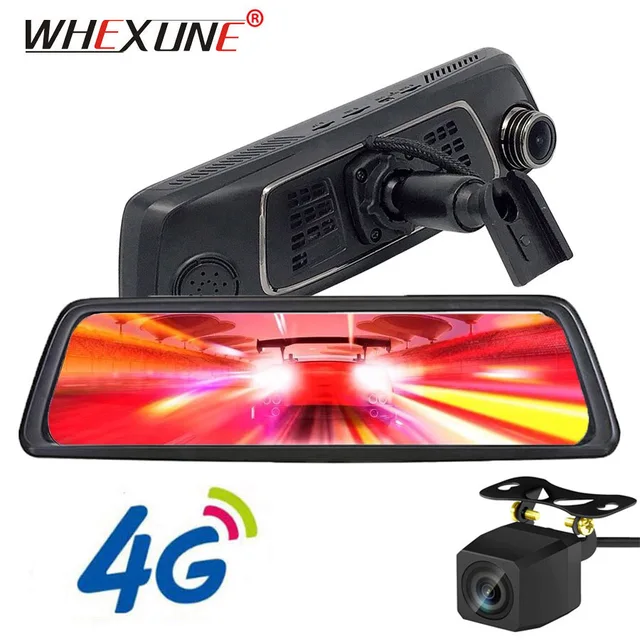 Best Price WHEXUNE 4G Special Mirror WIFI Car DVR Camera 10"Touch Android rearview Mirror GPS 1080P video recorder Dual lens ADAS Dash Cam Best Price WHEXUNE 4G Special Mirror WIFI Car DVR Camera 10"Touch Android rearview Mirror GPS 1080P video recorder Dual lens ADAS Dash Cam