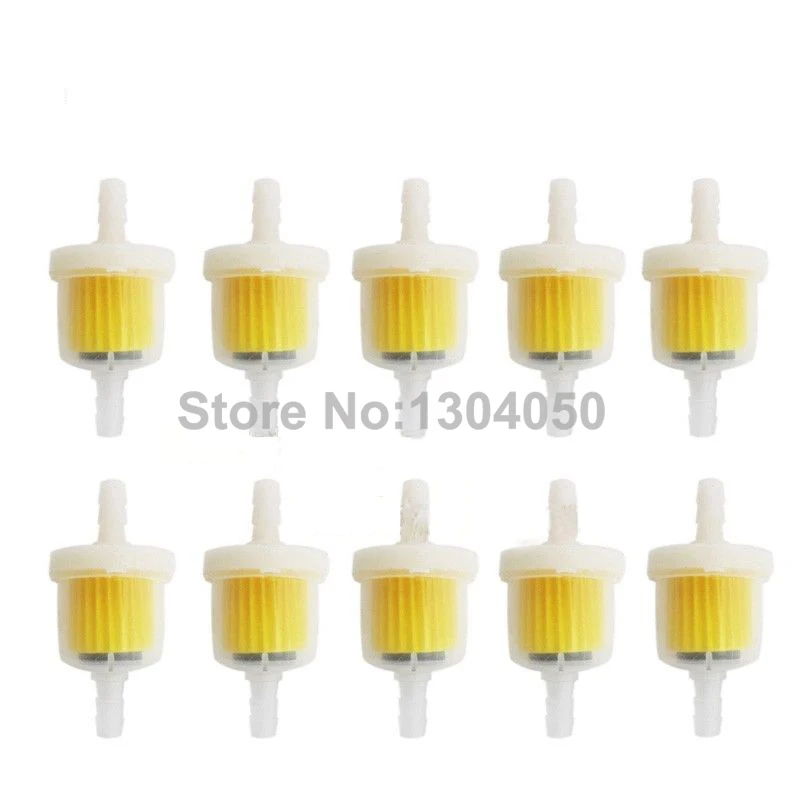 

10 Pcs Magnet Gas Petrol Fuel Filter Fits For Motorcycle Quad ATV Mini Moto Dirt Pocket Bike