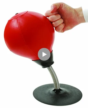 

Stress Buster Desktop Punch Balls Bags Sports Boxing Fitness Punching Bag Speed Balls Stand Boxing Training Tools