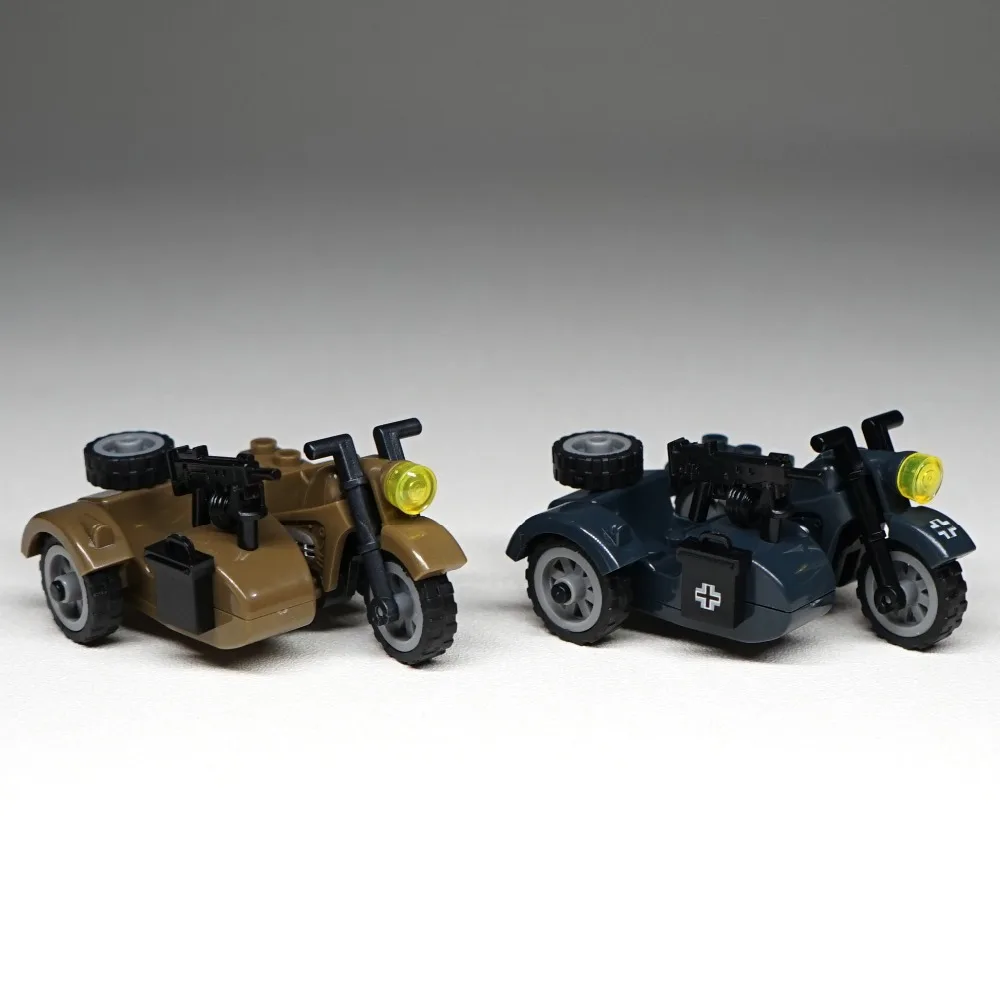 

1PCS Military Figures With Weapons Building Blocks Set Compatible Legoed Soldiers ww2 Army Bricks Gift Toys For Children Boy