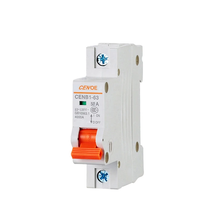 

latest most ideal 1P DC 120V 50A electrically driven vehicle mini circuit breaker DC circuit breaker for worldwide B2C market