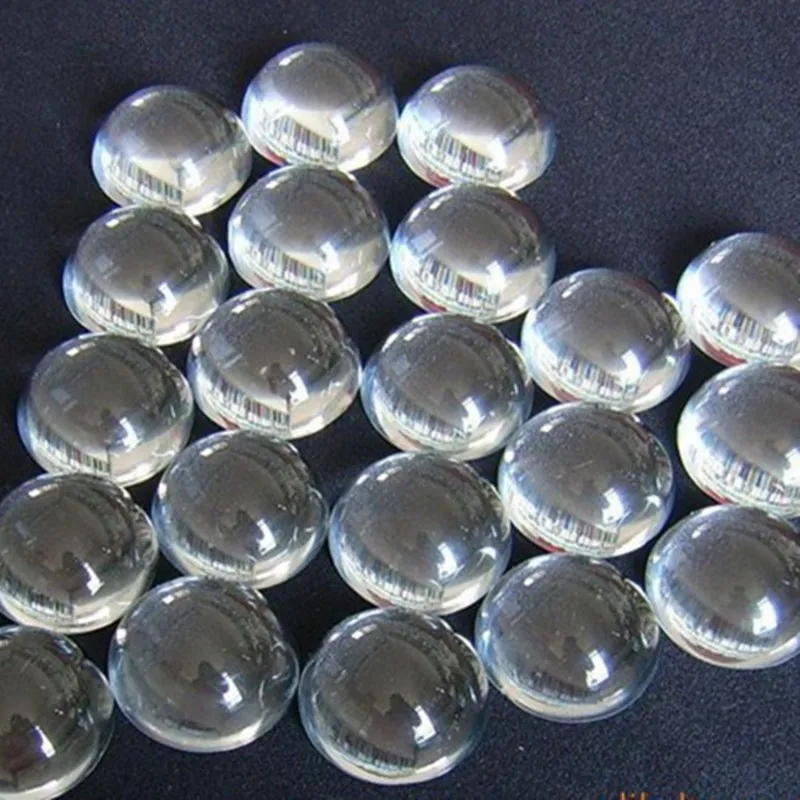 Hot Sale 60mm 10pcs Clear Crystal Half Ball Fengshui Balls Sphere