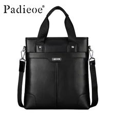 Documentary Messenger cross men leather shoulder bag head layer leather leisure business package men handbag vertical section
