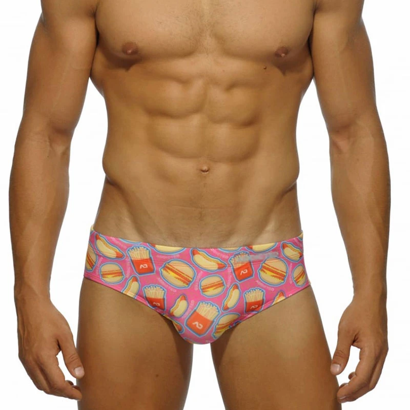 men's low waist swimwear