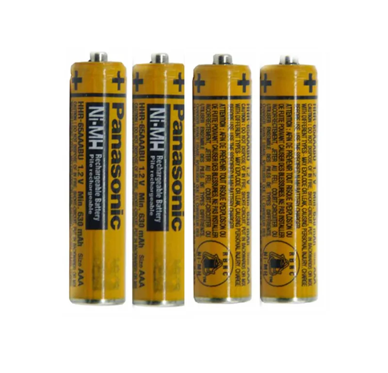 4 шт ni-mh 1,2 v 630mAh cells pilha recarregavel AAA брендовые Аккумуляторы для беспроводного телефона Беспроводная клавиатура перезаряжаемая мышь игрушка