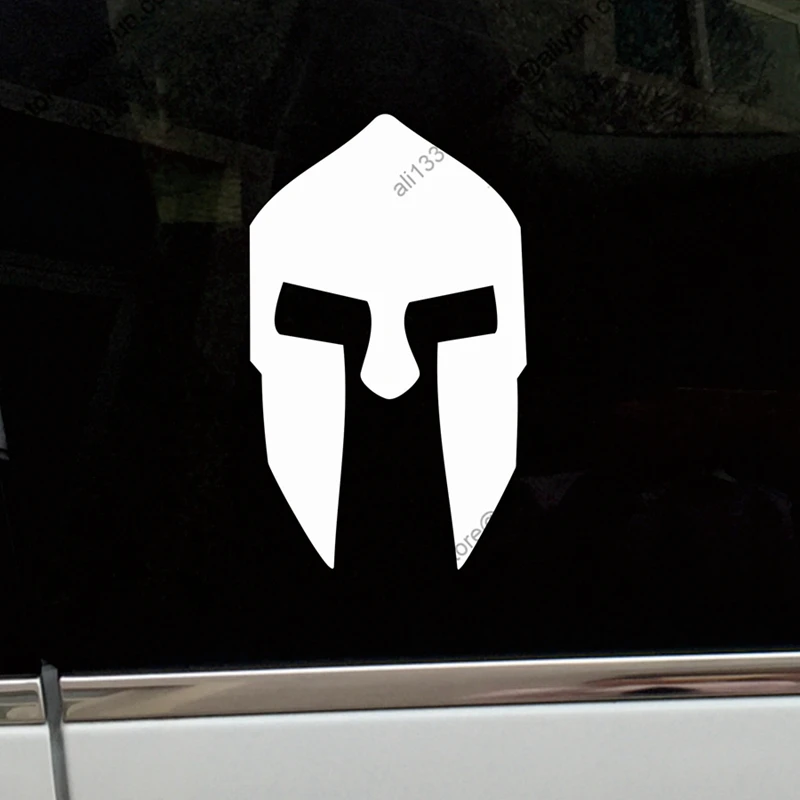 Spartan Molon Labe Warrior Helmet Car Sticker Decal Vinyl Bumper Truck Window die cutin Car