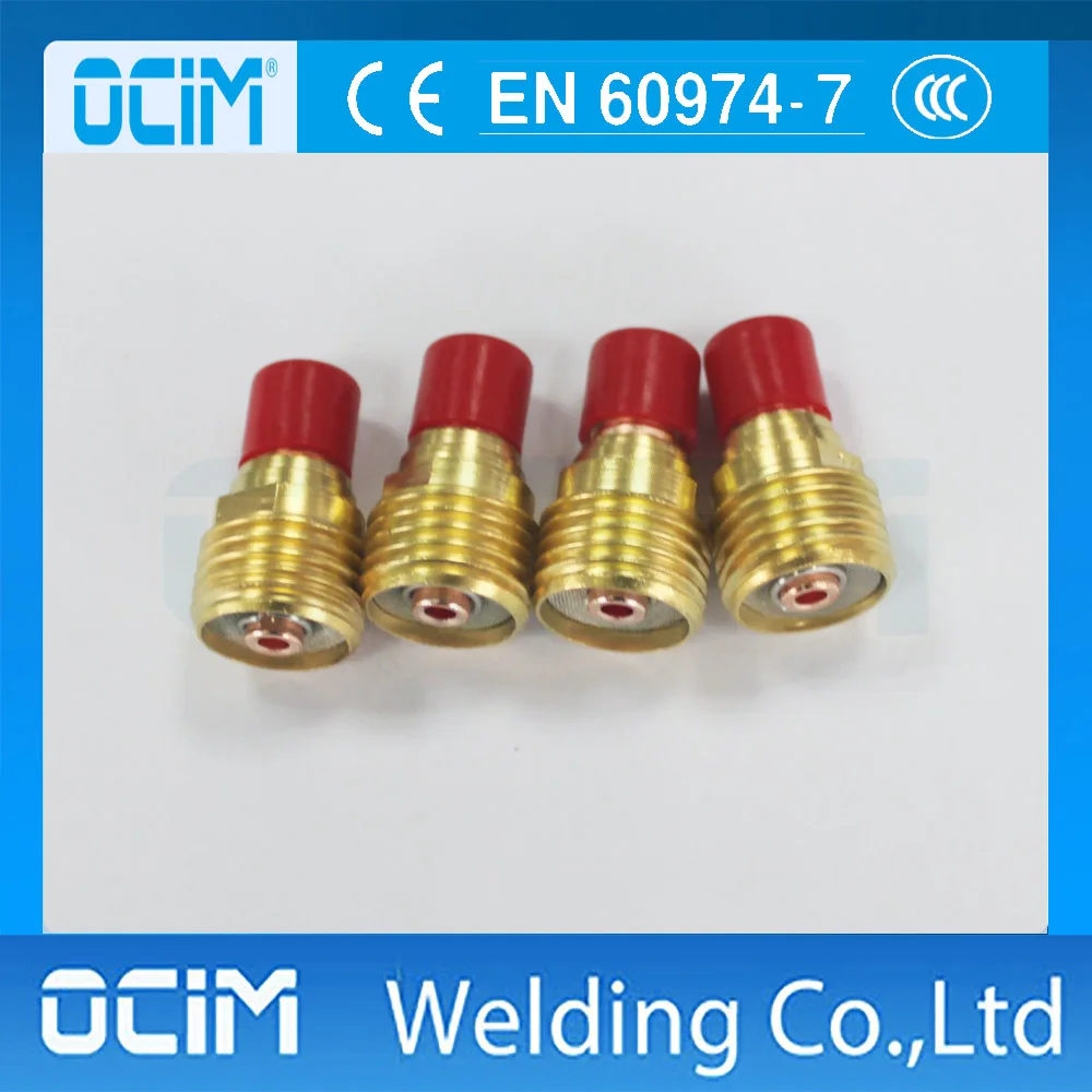 5 шт. 45V44 3/3" 2,4 мм газовый объектив для TIG сварочный фонарь WP9/20/25