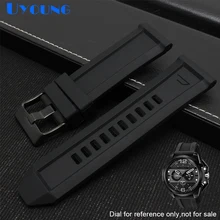 24 мм 26 мм Браслет Водонепроницаемый силиконовый ремешок для часов для дизельных часов DZ7370 DZ7333 DZ7317 DZT2006 мужской ремешок