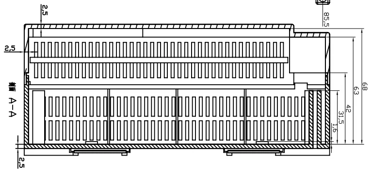 wall mount plastic din rail instrument enclosure electronics case (8).jpg