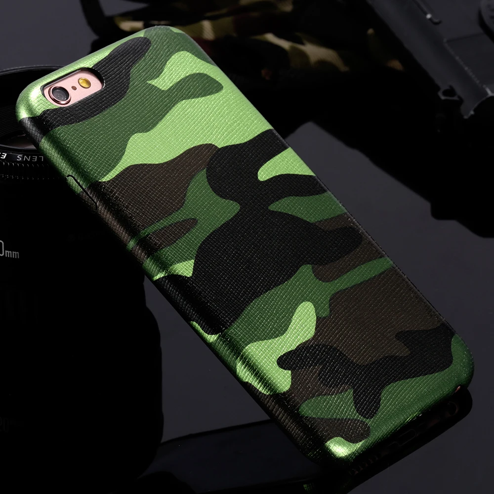 Military Camouflage Phone Case for iPhone 8 7 6 Plus X XR XS Max