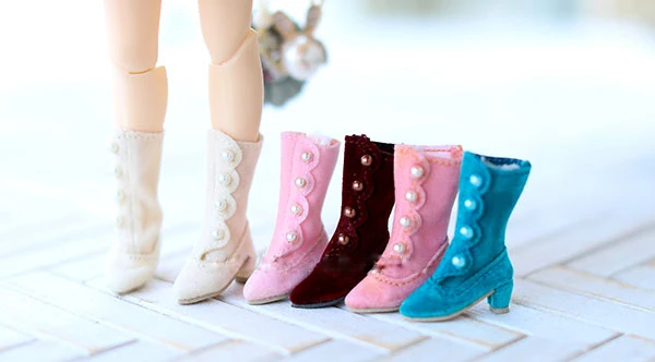 Ботинки для верховой езды Blyth doll 1/8 BJD Azone Спортивная повседневная обувь кожаная