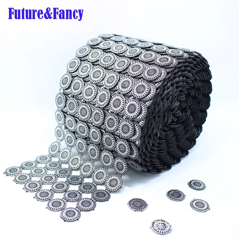 

Future and Fancy 11.5 CM Width Blacksilver DIAMOND MESH WRAP ROLL SPARKLE RHINESTONE Ribbon Wedding Supplies Moon Free Shipping