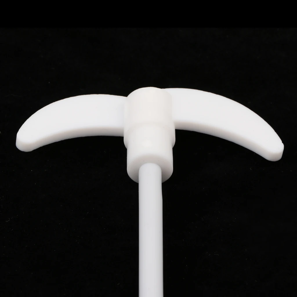 350*80mm Stirring Rod for Electric Overhead Stirrer Mixer Shaft w/ Paddle Laboratory Experiment Accs