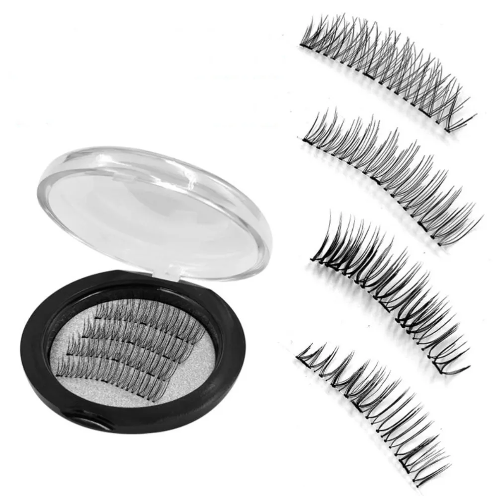 3d False Eyelashes DIY Handmade Mink Reusable False Triple