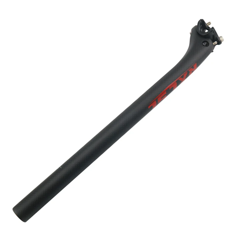 RXL SL Bicycle Seat Post Carbon MTB Matte 3K 27.230.831.6mm Offset BlackRed Lightweight Road Bike Seatpost 350400mm  (11)