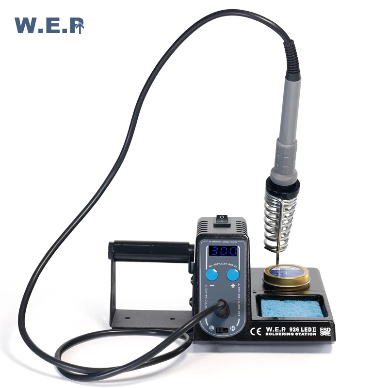 WEP 926LED-II Min Soldering Iron Station Precise Display Ajustable Temperature WEP 926LED-II Min Soldering Iron Station Precise Display Ajustable Temperature