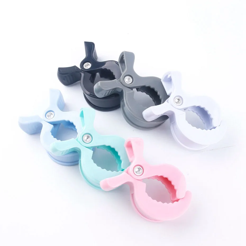 Mesmo para Gancho de Enfermagem Bebê de Musselina e Brinquedos Tampa de Assento do Bebê Clips Cobertor Acessórios Faça Você Carro Mordedor Chupeta Cadeia 5 Pcs 14 Estojos e corrente p/ chupetas