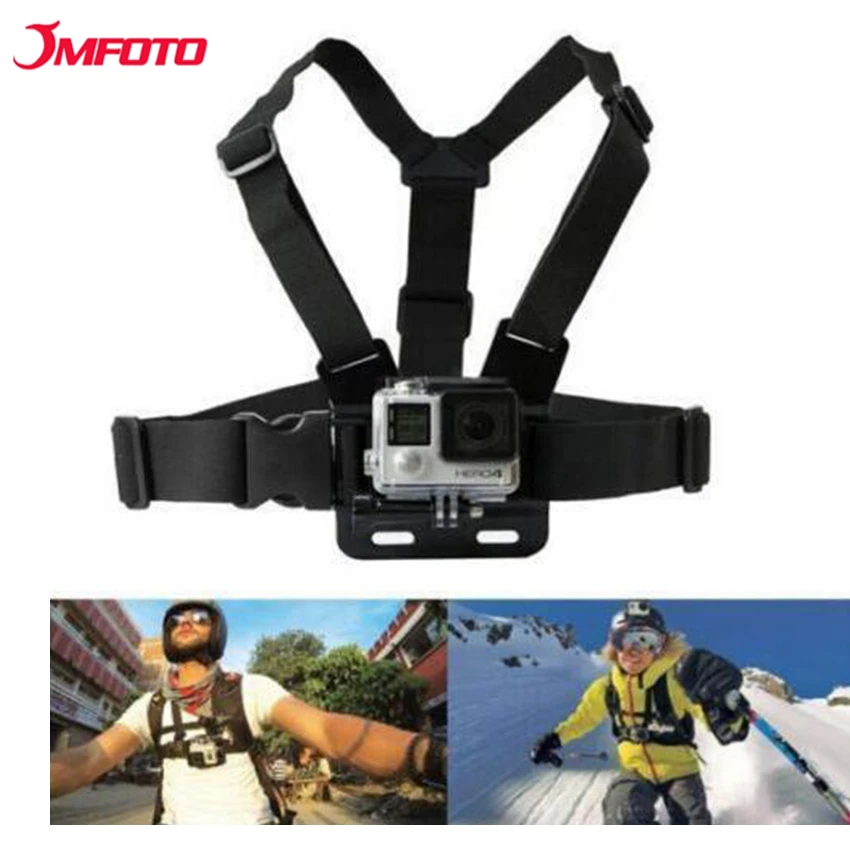 Royal familie placere Knurre Elastic Chest Harness Belt Mount Chesty For Accessories Gopro Hero 4 Hero 4  Session 3+ 3 2 SJ4000 SJ5000 Sport Camera|Sports Camcorder Cases| -  AliExpress
