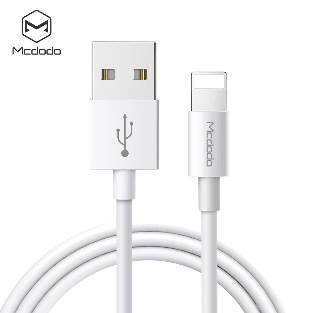 Mcdodo Lightning-USB кабель 2A провод для быстрой зарядки для iPhone Xs Max X XR 8 7 6 Plus 5S SE iPad синхронизация данных USB кабель зарядного устройства