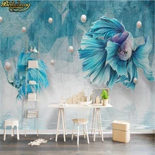 Cheap beibehang Dark blue abstract lines peacock jewelry background wall custom photo wallpaper large mural papel de parede Cheap beibehang Dark blue abstract lines peacock jewelry background wall custom photo wallpaper large mural papel de parede
