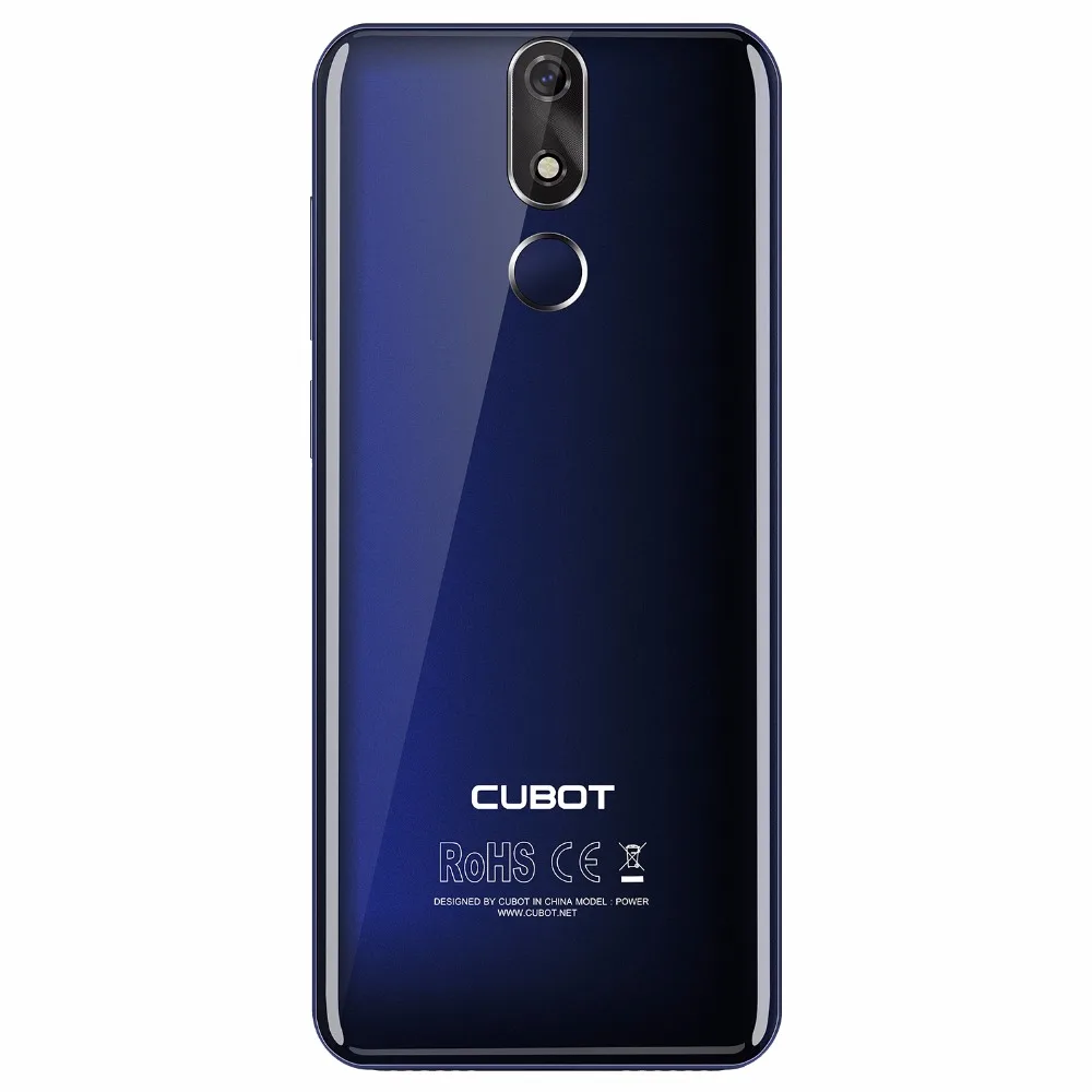 Cubot power 5,99 ''18:9 полноэкранный Android 8,1 смартфон MT6763T 2,5 ГГц 6 ГБ ОЗУ 128 Гб ПЗУ 16 МП 6000 мАч большой аккумулятор сотовый телефон