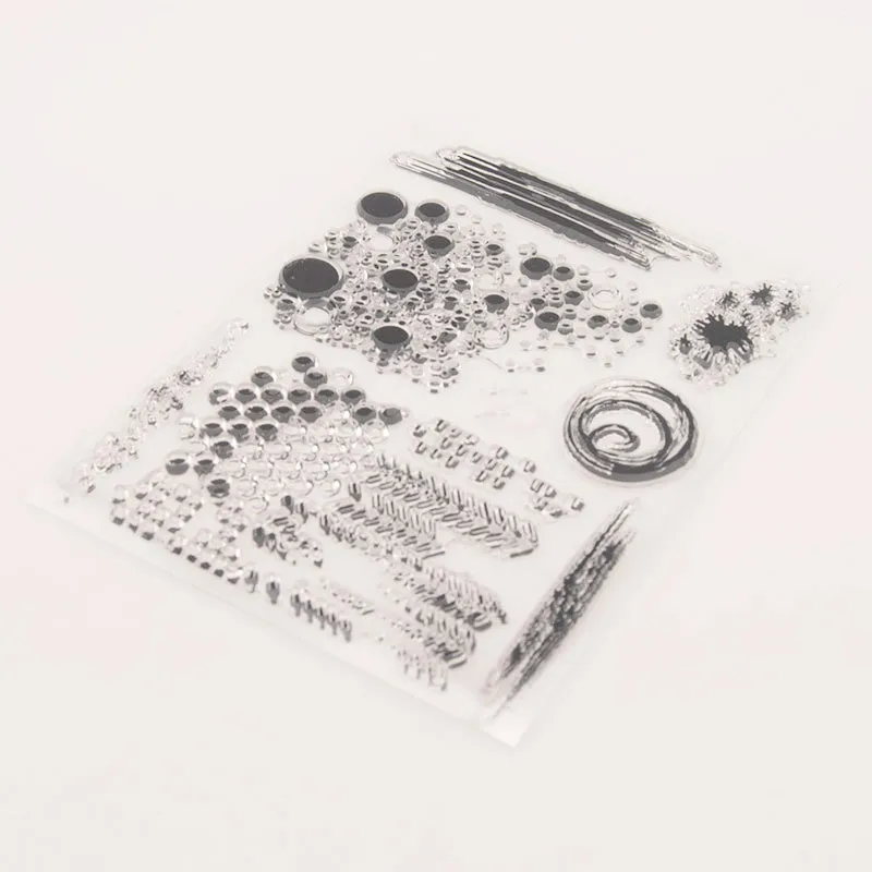 EPASUN DIY Скрапбукинг 2019 прозрачный штамп для изготовления карт TPR фон резиновое