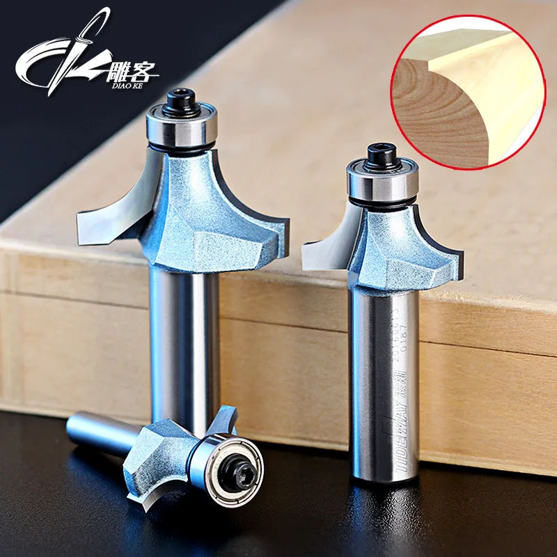 1PCS 1/2 SHK Cutting Woodworking Tool Round Over Router Bit Corner