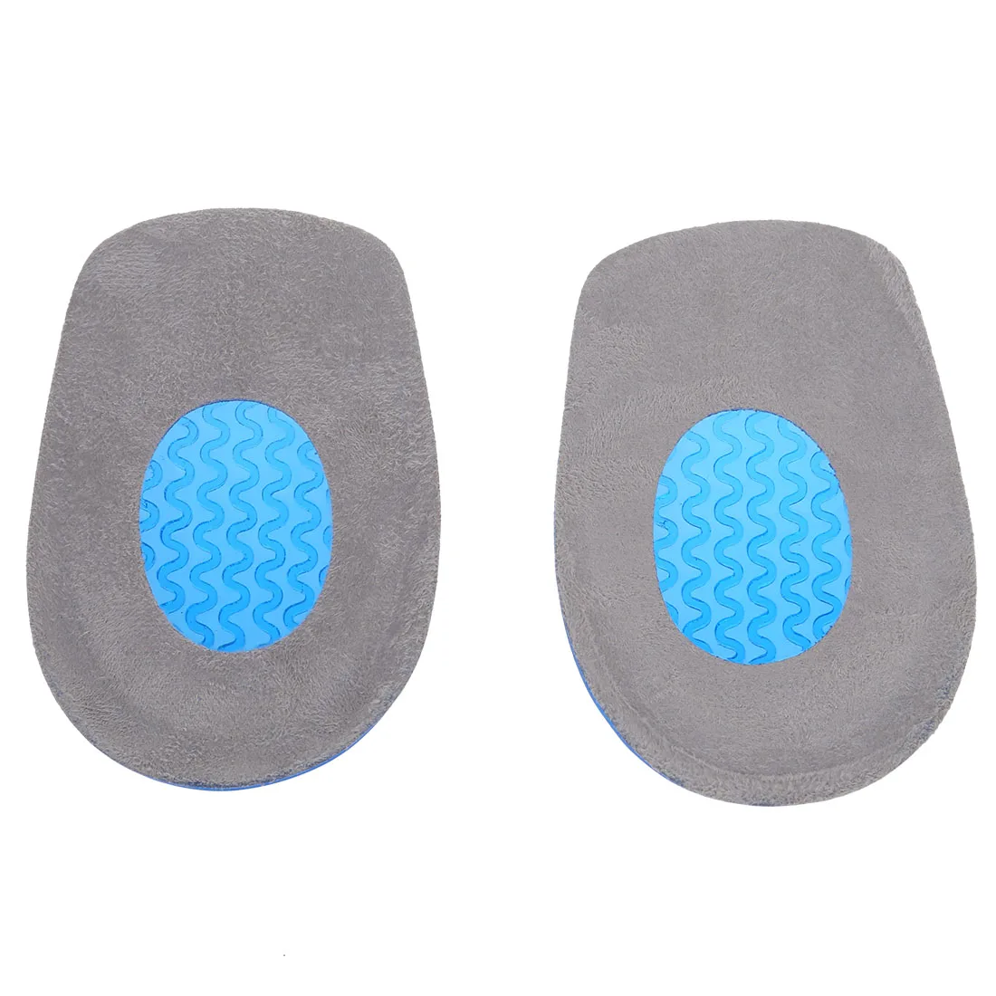 

1 Pair Silicone Gel orthopedic Insoles Back Pad Heel Cup for Calcaneal Pain Health Feet Care Support spur feet cushion pads