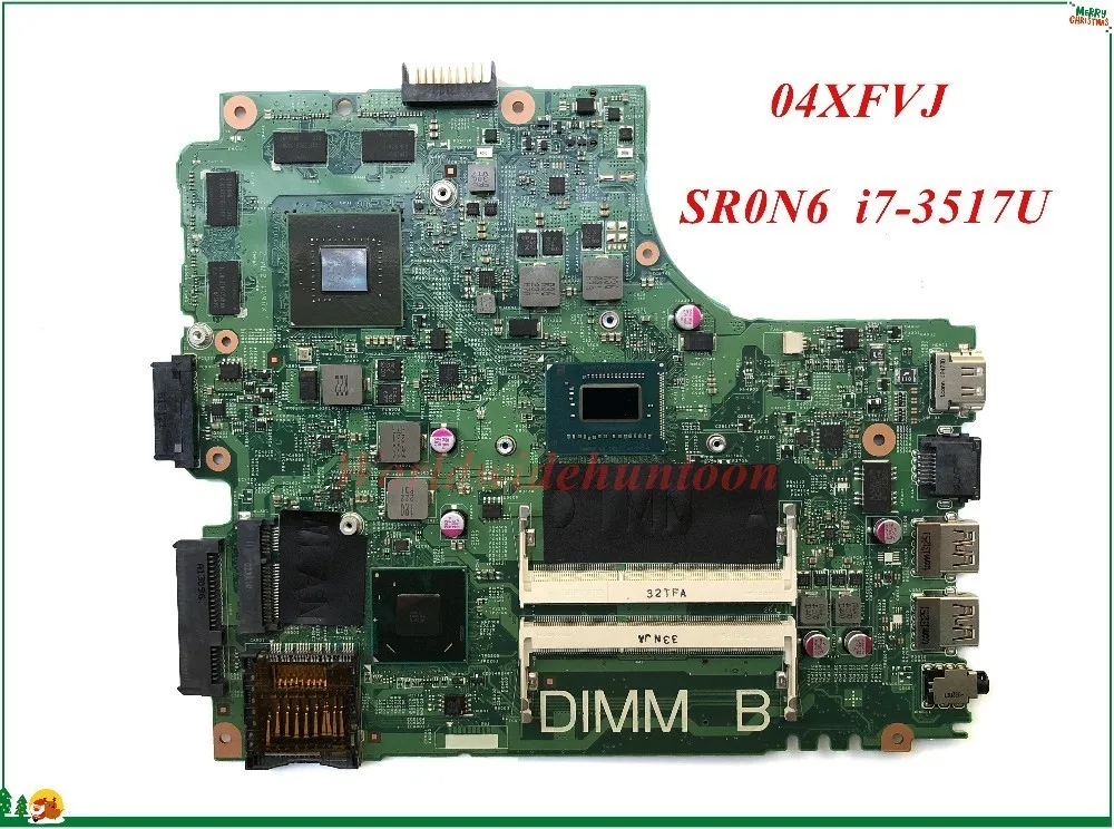 High Quality MB 4XFVJ 04XFVJ CN-04XFVJ For Dell Inspiron 3421 5421 Laptop Motherboard SR0N6 I7-3517U N13P-GS-OP-A2 100% Tested | Компьютеры