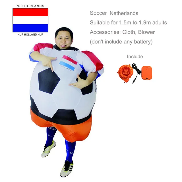 Italian Foot ball Inflatable Costumes Italy Soccer ball Costume