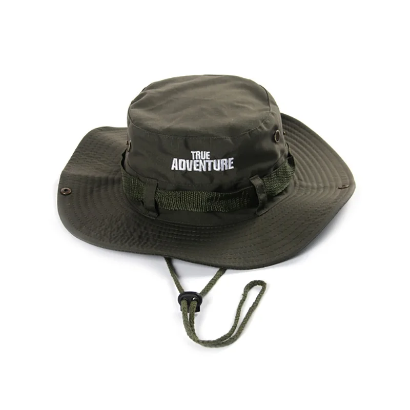 

Hot Outdoor Sports Cap Men Army Hunting Fishing Hats Hiking Bucket Sun Hat Polyester Fishing Caps chapeu de pesca